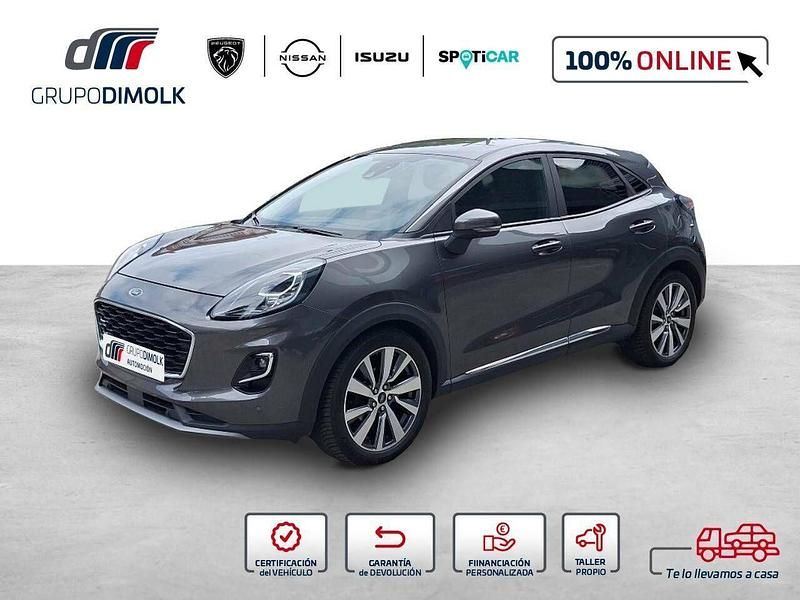 Gris Usado 2021 Ford Puma Titanium SUV | 18.900 € (Caro) - Imagen 1/4