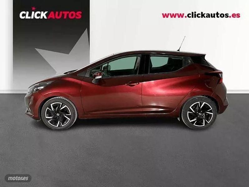 Usado Nissan Micra Acenta 92 HP (67 kW) 2021 Vermelho Sedan