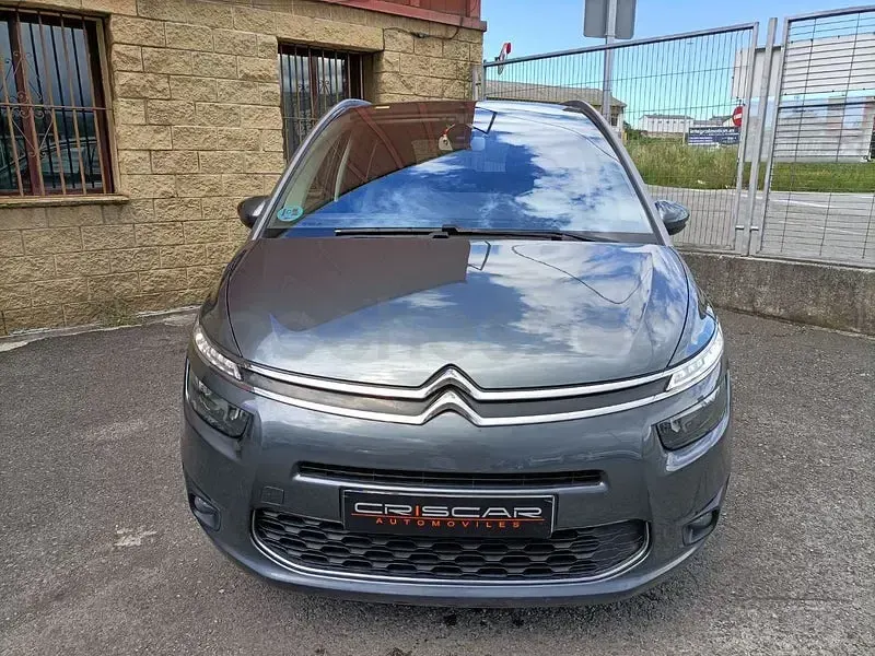 Usado Citroën Grand C4 Picasso Feel 120 CV (88 kW) 2016 Gris / plata Monovolumen