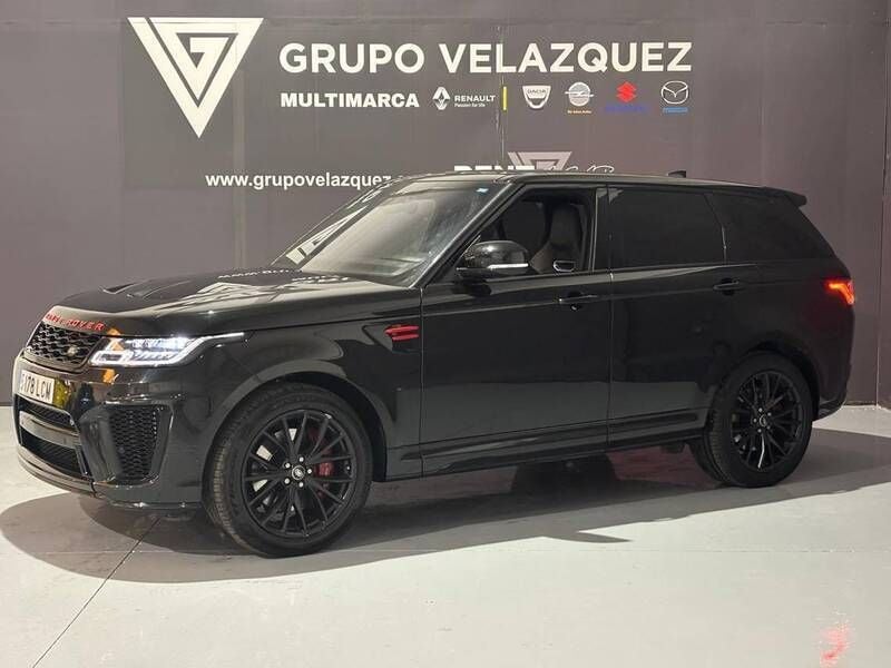Usado Land Rover Range Rover Sport SVR 575 CV (422 kW) 2019 Negro SUV