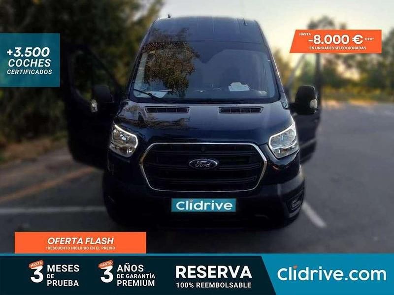 Usado Ford Transit Ambiente 131 CV (96 kW) 2019 Azul Van