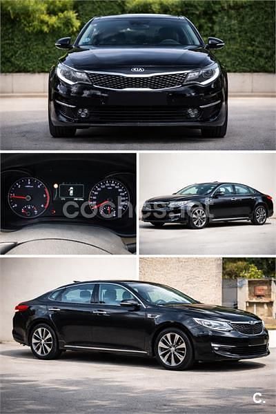 Usado Kia Optima GT-Line 141 CV (103 kW) 2017 Negro Familiar