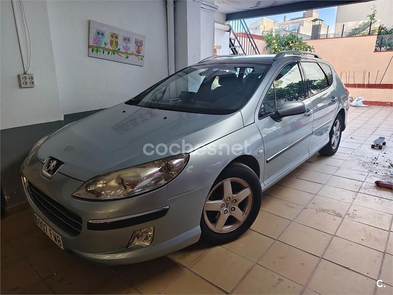 Usado Peugeot 407 136 CV (100 kW) 2007 Blanco Familiar