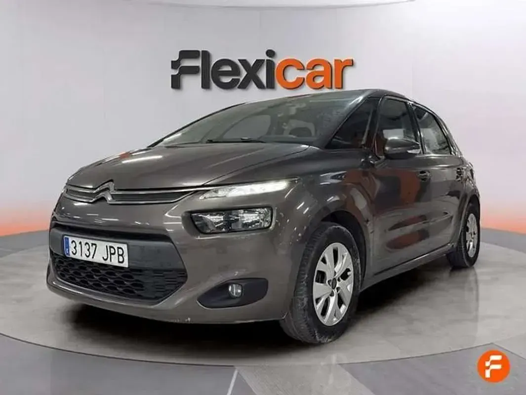 Usado Citroën C4 Feel 101 CV (74 kW) 2016 Gris Monovolumen