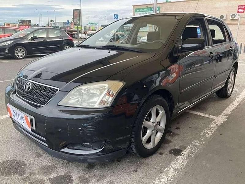 Usado Toyota Corolla Sol 110 CV (80 kW) 2003 Negro Utilitario