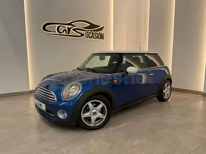 Käytetty Mini Cooper D 110 HP (80 kW) 2008 Sininen Viistoperä