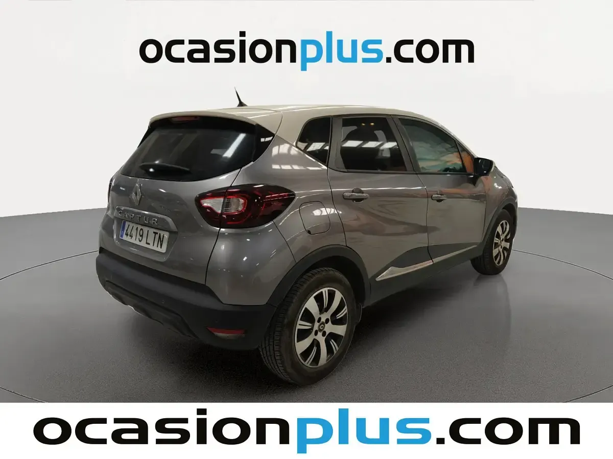 Usado Renault Captur LIMITED 90 CV (66 kW) 2019 Gris SUV