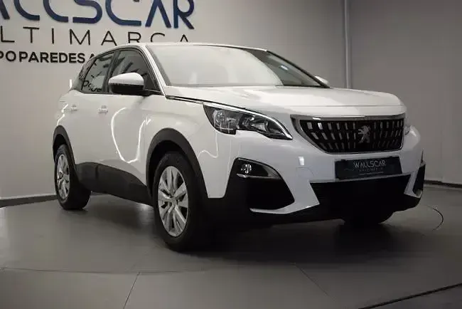 Usado Peugeot 3008 Active 130 CV (95 kW) 2017 Blanco SUV