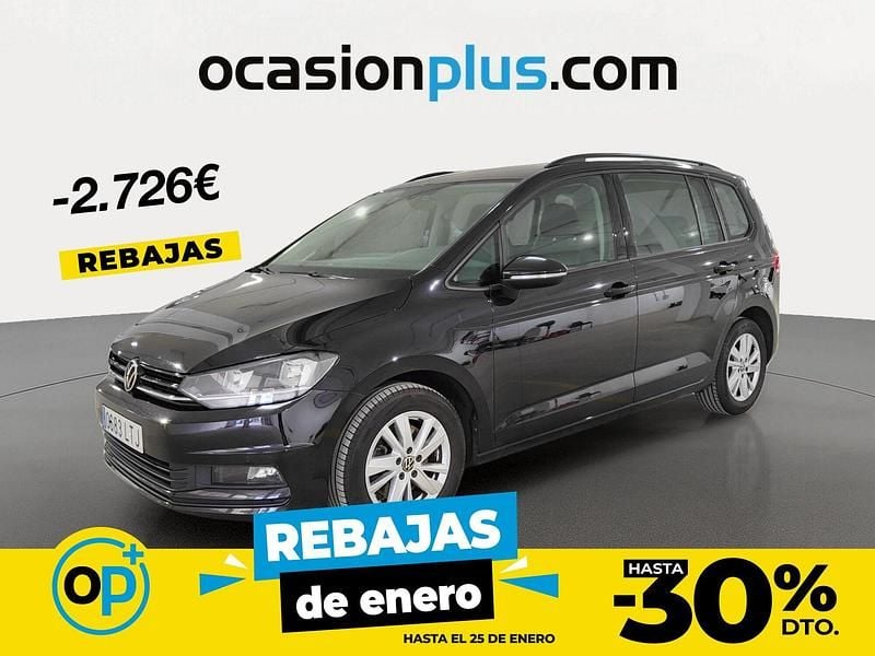 Negro Usado 2021 VW Touran Business Monovolumen | 18.850 € (Buen precio) - Imagen 1/4