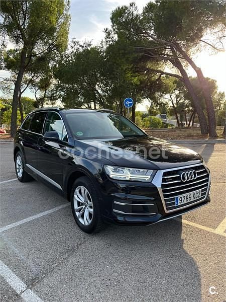 Negro Usado 2017 Audi Q7 Business SUV | 25.500 € - Imagen 1/4
