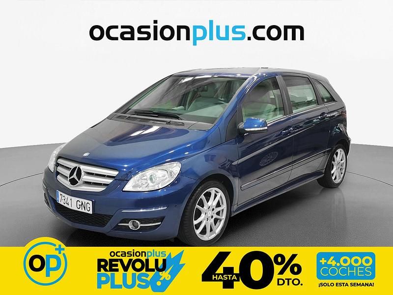 Usado Mercedes B180 109 CV (80 kW) 2009 Azul Monovolumen