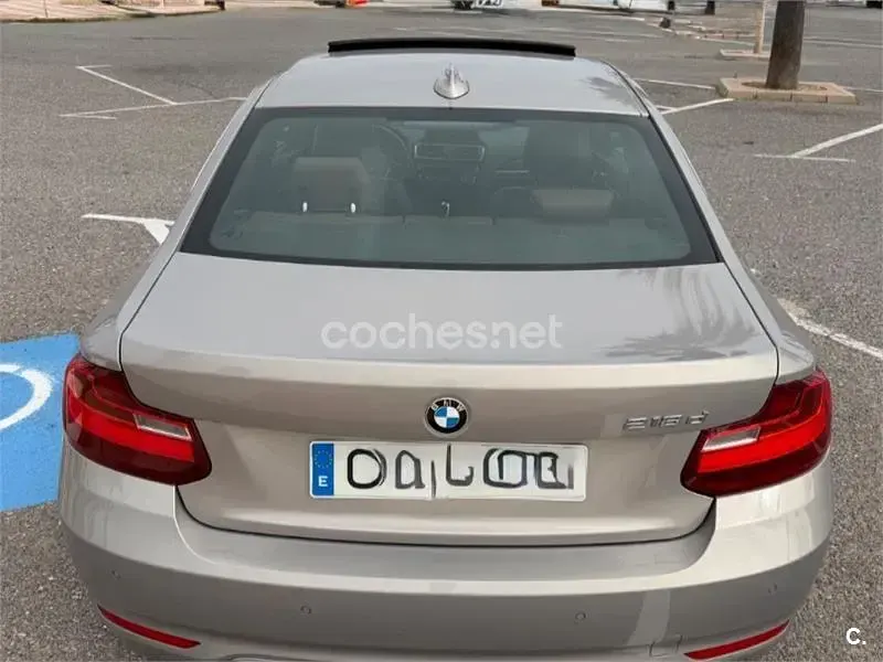 Usado BMW 218 Luxury Line 150 CV (110 kW) 2017 Blanco Coupe
