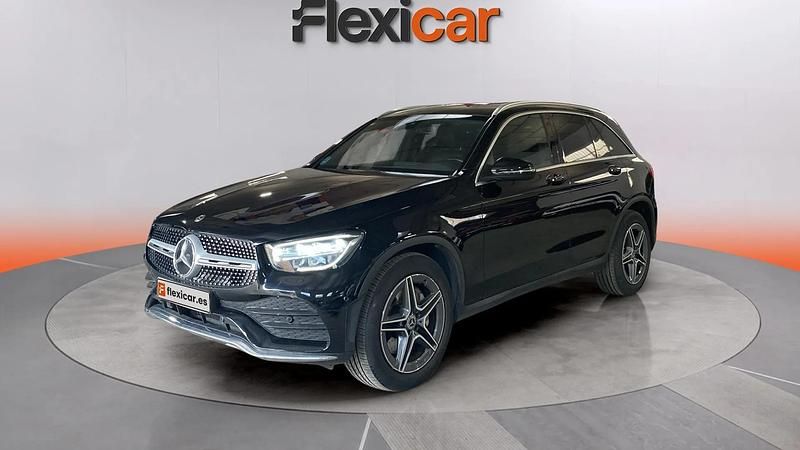 Usado Mercedes GLC200 163 CV (119 kW) 2020 Negro SUV
