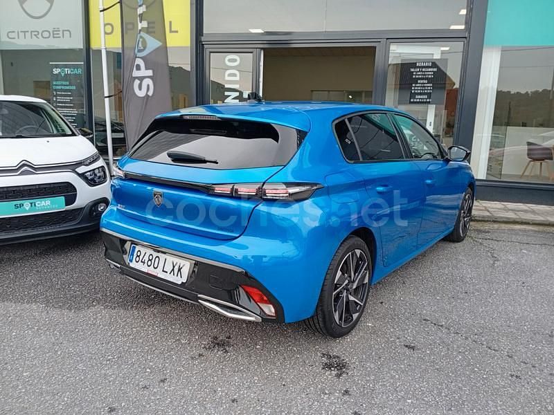 Usado Peugeot 308 Allure 130 CV (95 kW) 2022 Azul Berlina