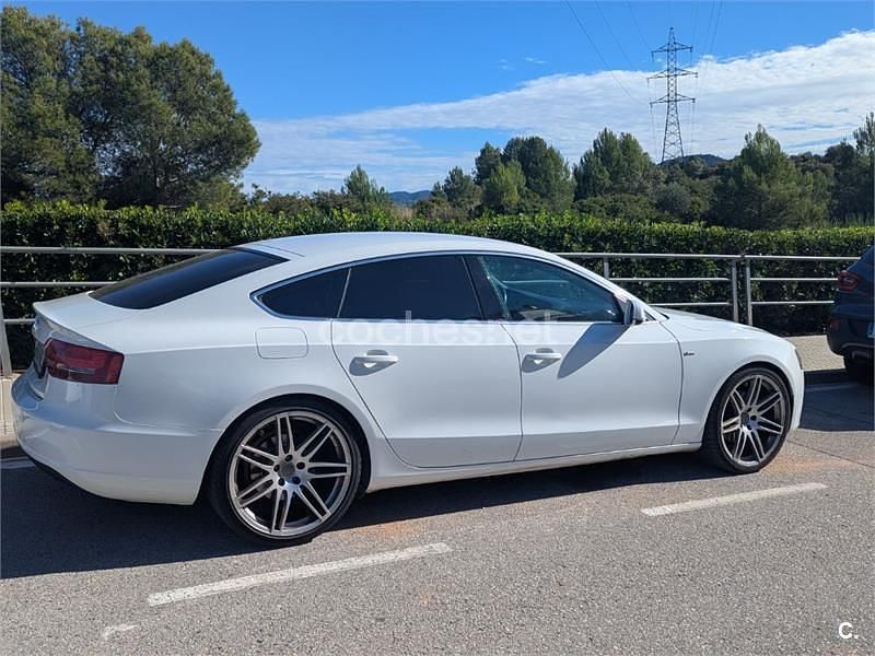 Usado Audi A5 Sportback 143 CV (105 kW) 2011 Blanco Utilitario