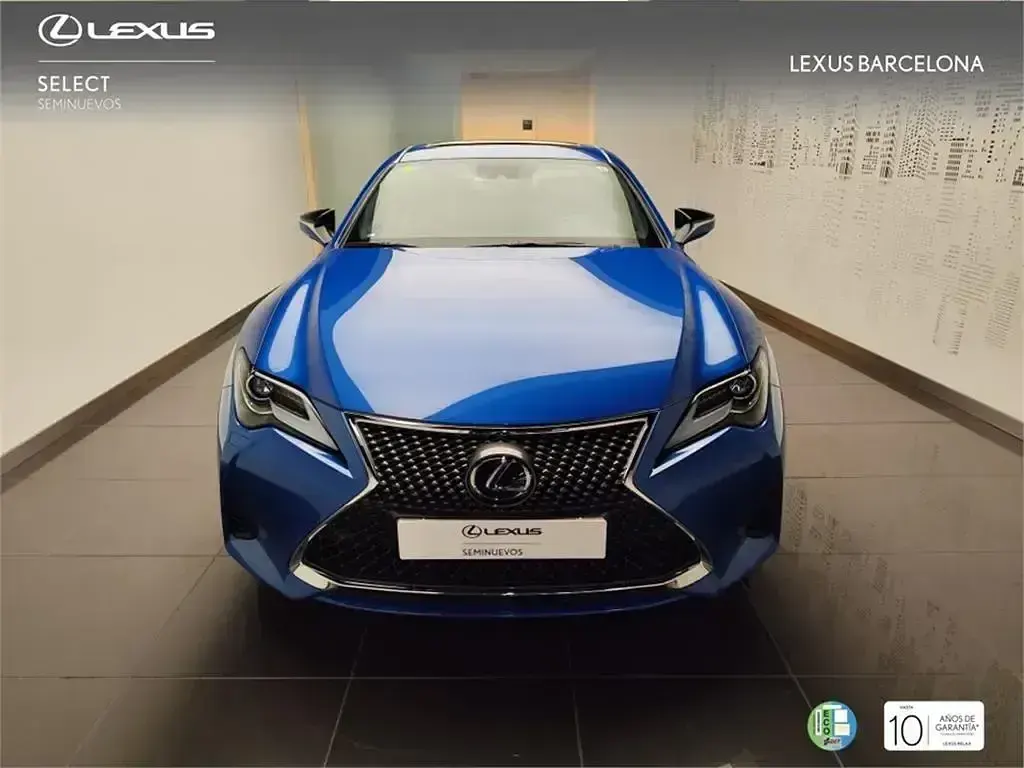 Usado Lexus RC300h Executive Line 223 CV (164 kW) 2020 Azul Coupe