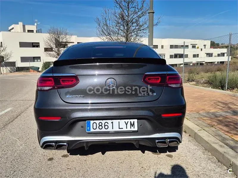 Usado Mercedes GLC63 AMG 476 CV (350 kW) 2019 Negro SUV