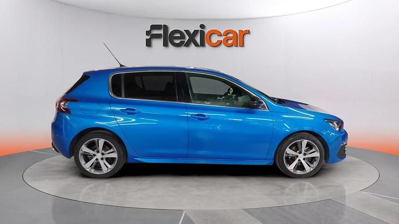 Usado Peugeot 308 GT 131 CV (96 kW) 2021 Azul Berlina