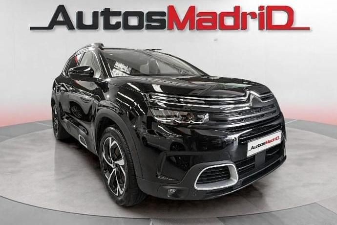 Negro Usado 2021 Citroën C5 Aircross Feel SUV | 13.990 € (Super precio) - Imagen 1/4