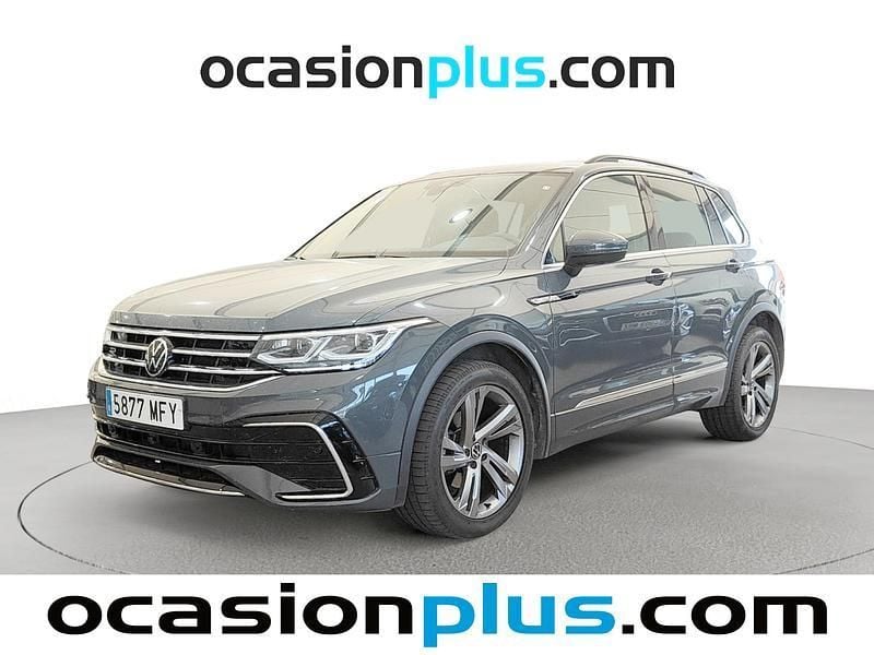 Gris Usado 2023 VW Tiguan R-line SUV | 28.628 € (Precio justo) - Imagen 1/4