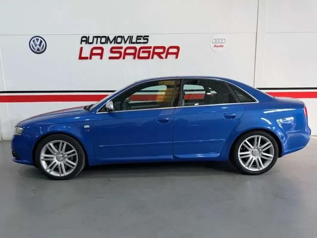 Usado Audi A4 S-Line 344 CV (253 kW) 2007 Azul Berlina