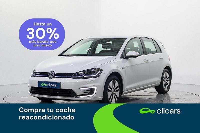 Blanco Usado 2019 VW e-Golf Utilitario | 13.390 € (Precio justo) - Imagen 1/4