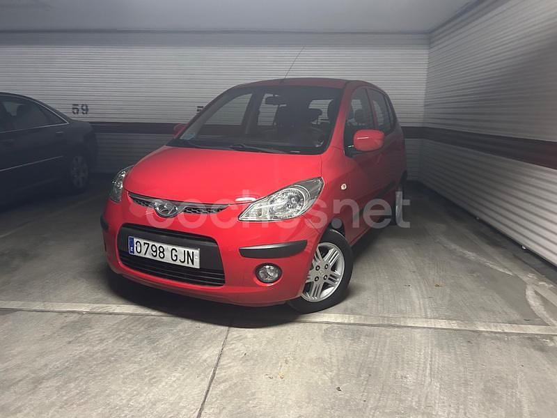 Usado Hyundai i10 GLS 78 CV (57 kW) 2008 Rojo Utilitario