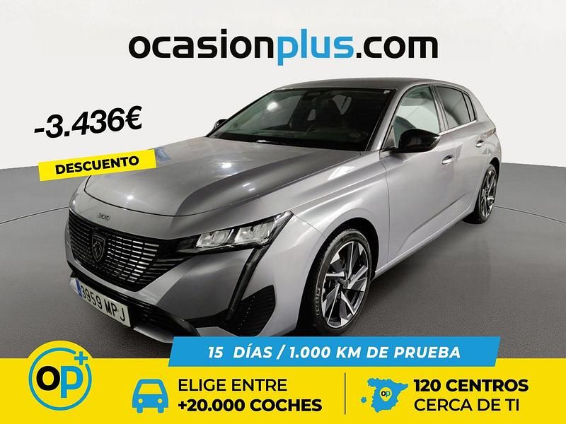 Usado Peugeot 308 Allure 130 CV (95 kW) 2024 Gris Berlina