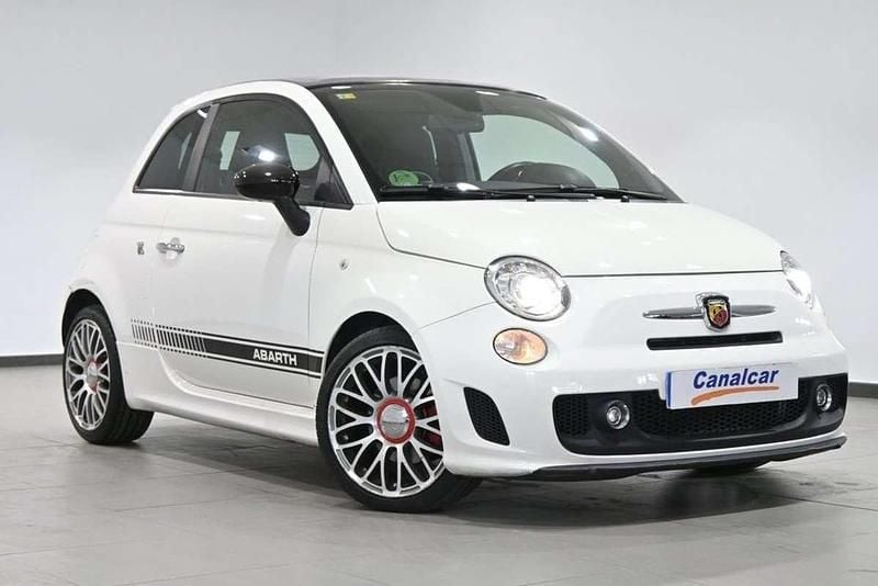 Usado Abarth 500C 140 CV (102 kW) 2015 Blanco Descapotable