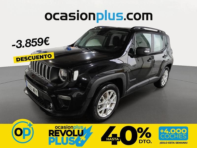 Usado Jeep Renegade Altitude 130 CV (95 kW) 2024 Negro SUV