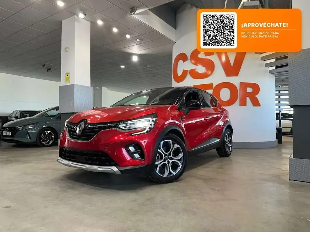 Usado Renault Captur Intens 160 CV (117 kW) 2021 Rojo SUV