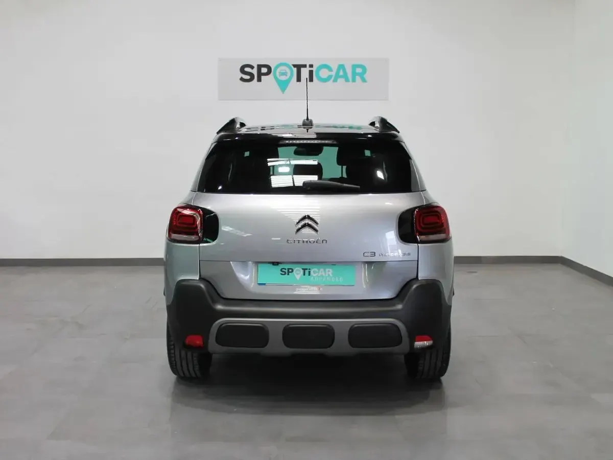 Usado Citroën C3 Aircross PureTech 131 CV (96 kW) 2022 Gris SUV