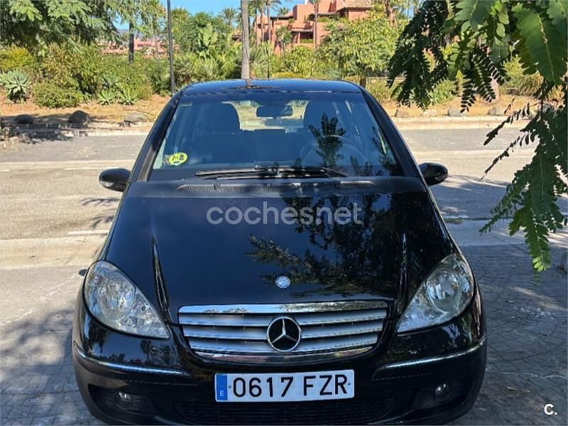 Negro Usado 2008 Mercedes A180 Elegance Monovolumen | 4500 € (Precio justo) - Imagen 1/4