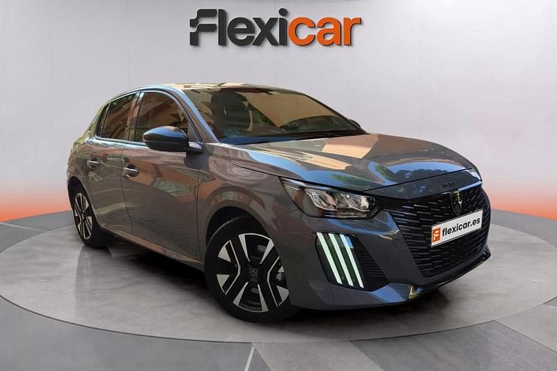 Gris Usado 2024 Peugeot 208 Allure Utilitario | 13.990 € (Precio justo) - Imagen 1/4