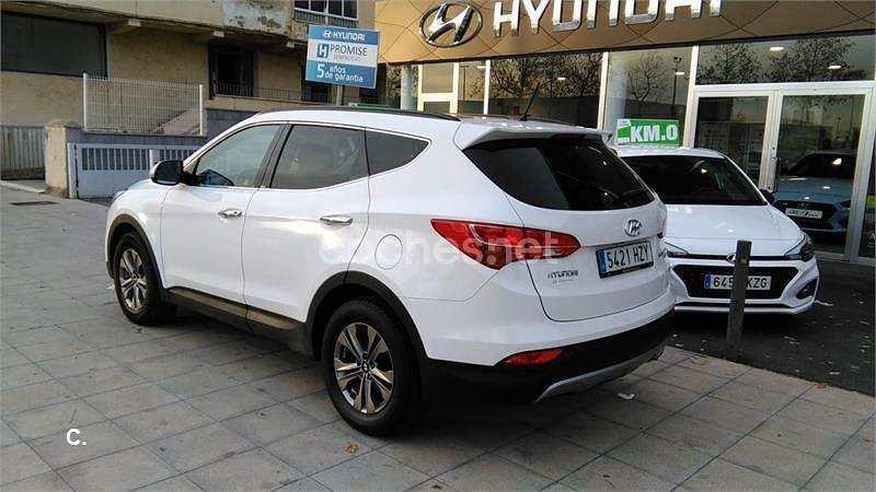 Usado Hyundai Santa Fe 150 HP (110 kW) 2014 Branco SUV