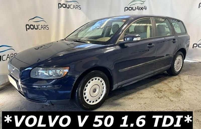 Usado Volvo V50 Momentum 136 CV (100 kW) 2007 Azul Familiar