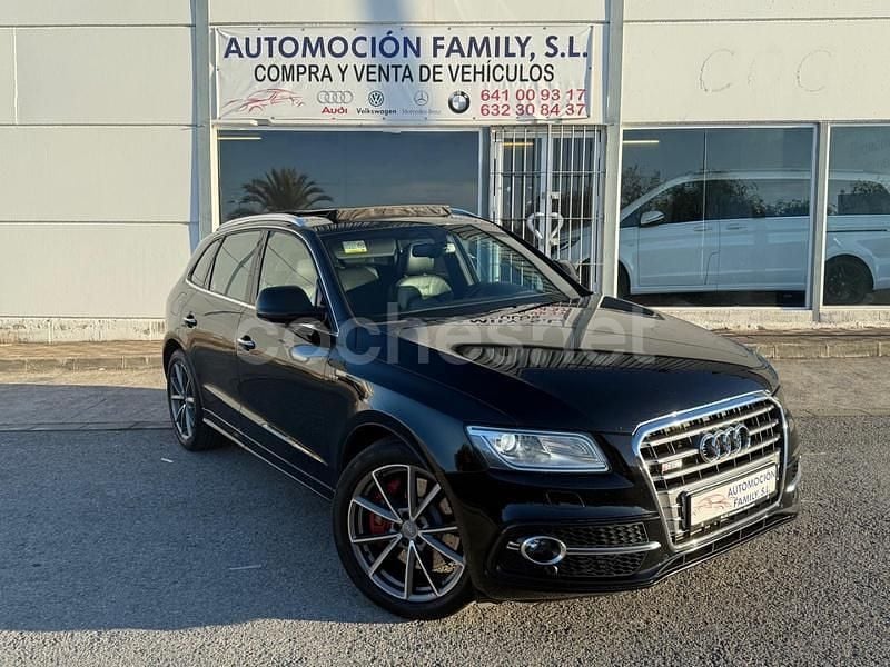 Usado Audi SQ5 S-Line 313 CV (230 kW) 2015 Negro SUV