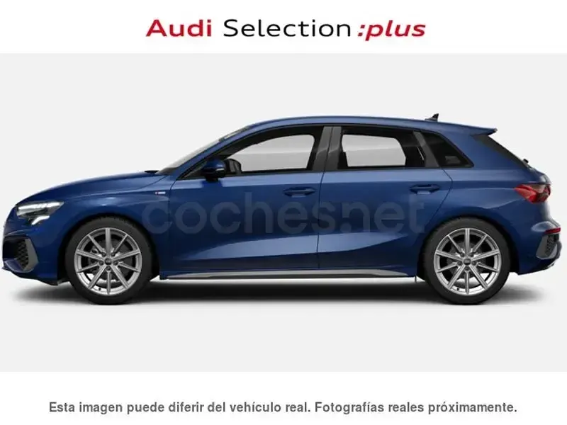 Usado Audi A3 S-Line 150 CV (110 kW) 2022 Azul Berlina