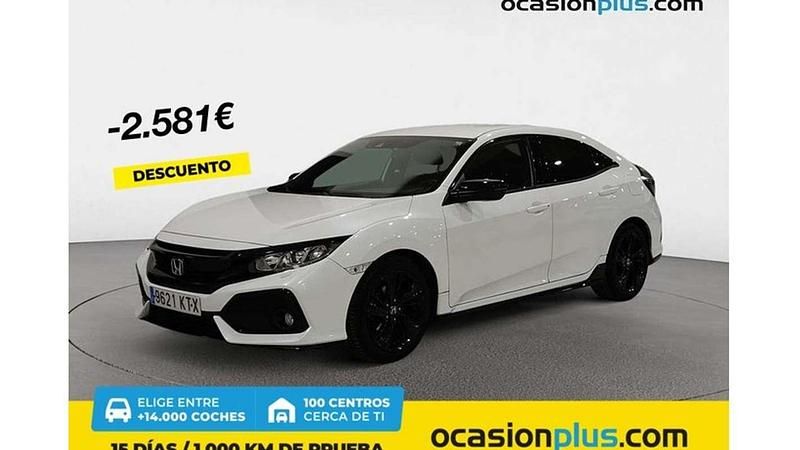 Negro Usado 2019 Honda Civic Dynamic Utilitario | 18.319 € (Precio justo) - Imagen 1/4