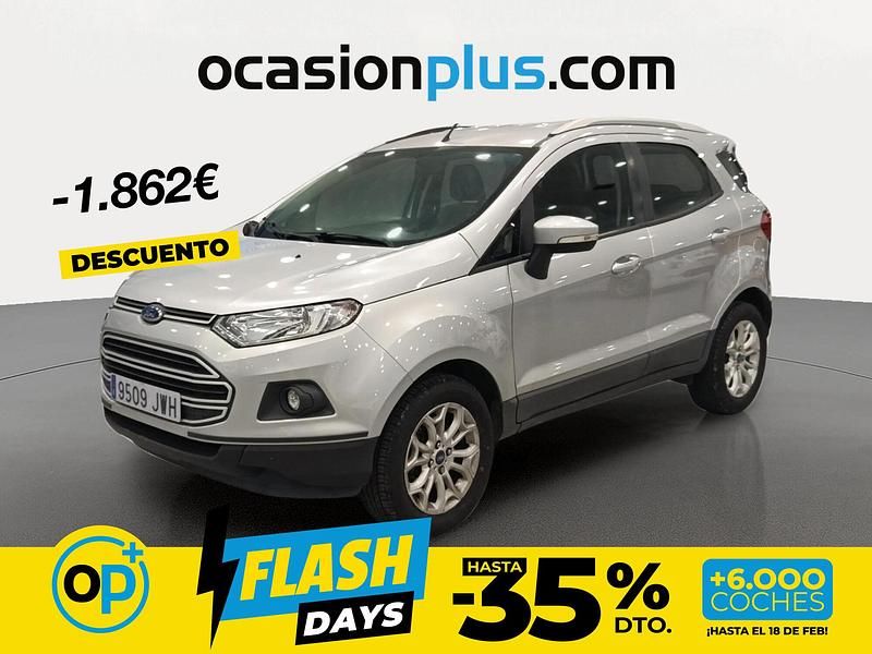 Usado Ford Ecosport Trend 125 CV (91 kW) 2017 Gris SUV