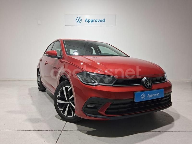 Rojo Usado 2022 VW Polo Life Berlina | 17.590 € (Un poco caro) - Imagen 1/4