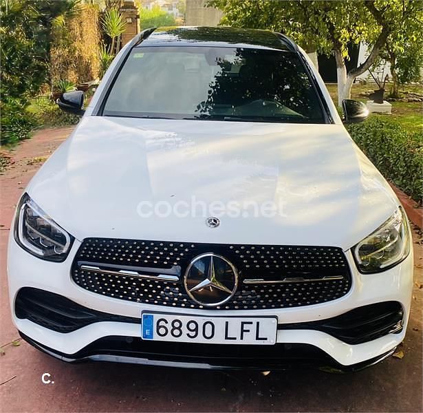 Blanco Usado 2020 Mercedes GLC220 SUV | 41.500 € (Caro) - Imagen 1/4