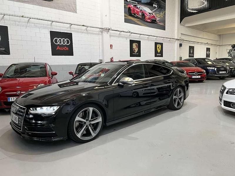 Usado Audi S7 Sportback 450 CV (330 kW) 2016 Negro Utilitario