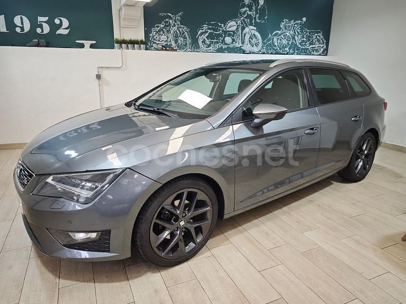 Gris / plata Usado 2015 Seat Leon FR Familiar | 11.890 € (Precio justo) - Imagen 1/4