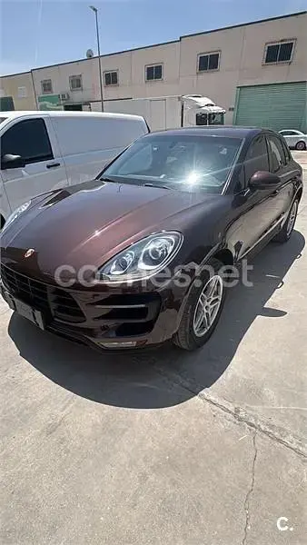 Usado Porsche Macan S 340 CV (250 kW) 2016 Marrón SUV