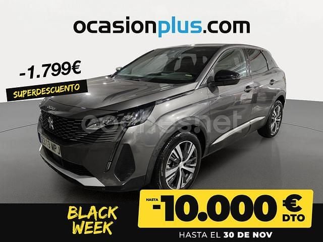Gris / plata Usado 2024 Peugeot 3008 Allure SUV | 19.790 € (Buen precio) - Imagen 1/4