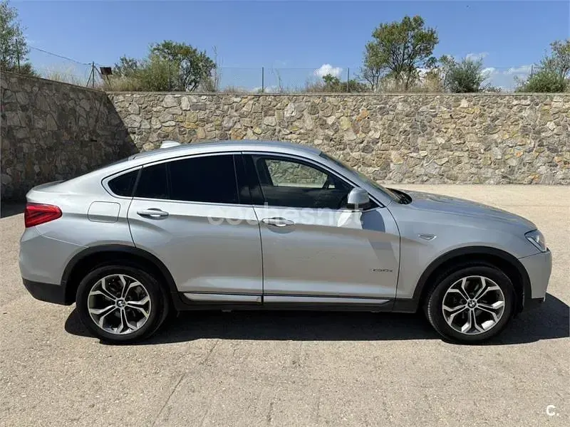 Usado BMW X4 258 CV (189 kW) 2017 Gris / plata SUV