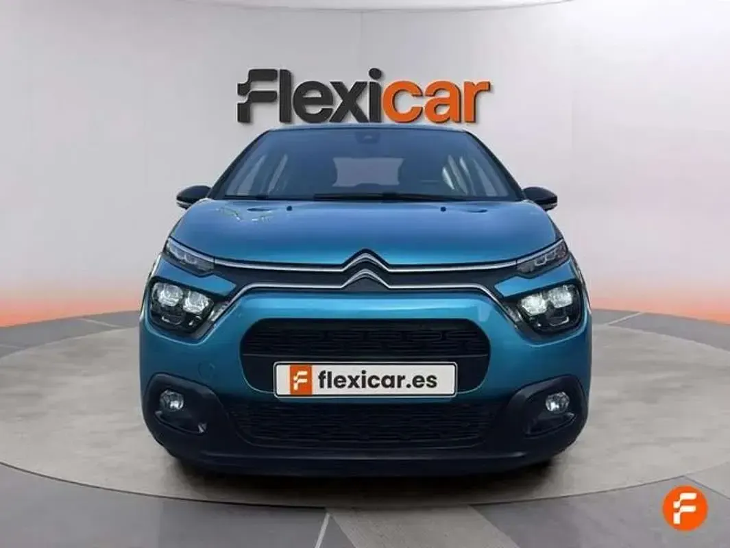 Usado Citroën C3 Feel 83 CV (61 kW) 2022 Azul Utilitario
