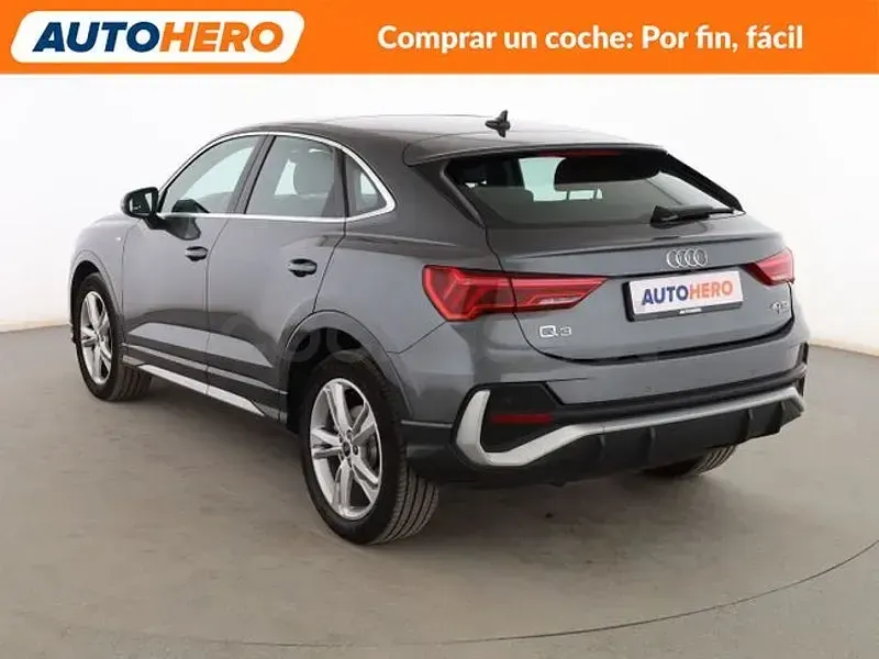 Usado Audi Q3 Sportback S-Line 190 CV (139 kW) 2020 Gris / plata SUV