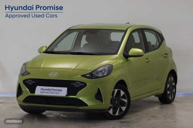 Lucid lime Usado 2024 Hyundai i10 Utilitario | 15.350 € (Un poco caro) - Imagen 1/4